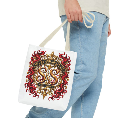 Our personalized logo On a tote!