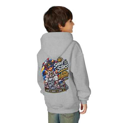 'Shoot for the Stars' Little Legends Graphic Hooded Sweatshirt