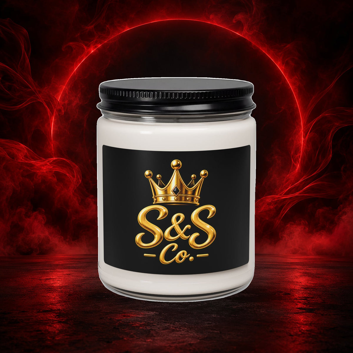 SirenandSocialCo Logo Candle
