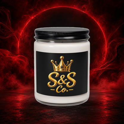 SirenandSocialCo Logo Candle