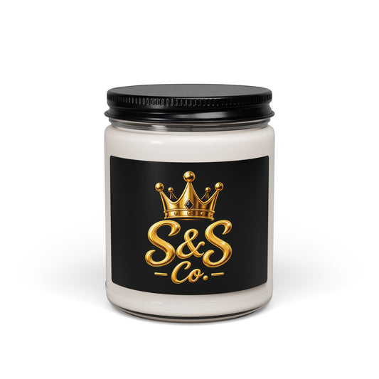 SirenandSocialCo Logo Candle
