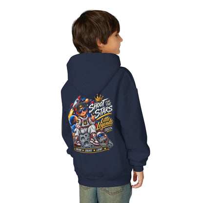 'Shoot for the Stars' Little Legends Graphic Hooded Sweatshirt