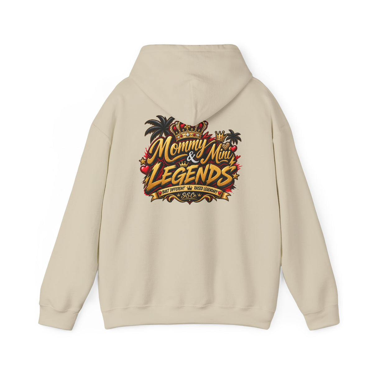Mommy & Mini Legends Hoodie — Matching Mother-Son Graphic Sweatshirt