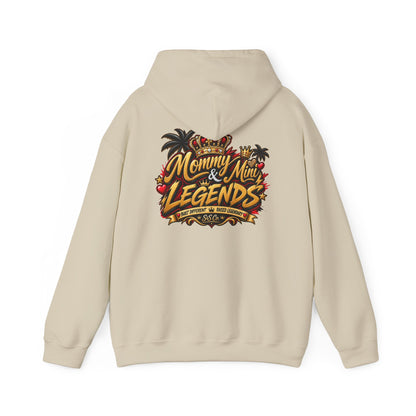 Mommy & Mini Legends Hoodie — Matching Mother-Son Graphic Sweatshirt