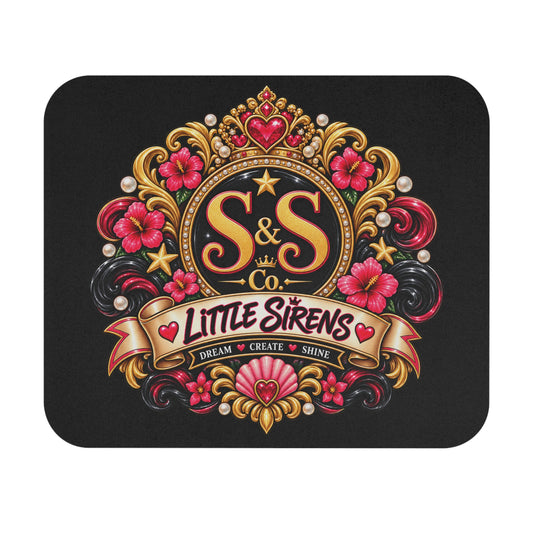 Little Sirens Decorative Mouse Pad — S&S Co. Dream Create Shine Desk Mat