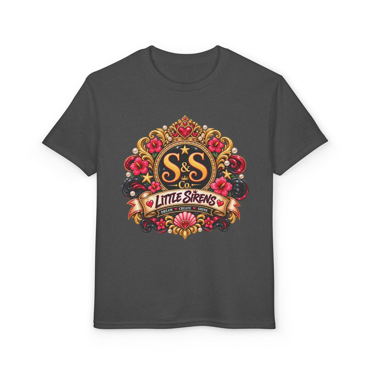"Big Feelings Big Heart" Little Siren Graphic Tee