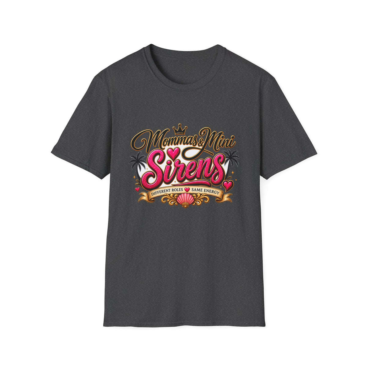 Mommas & Mini Sirens T-Shirt — Matching Mommy Daughter Beach Tee