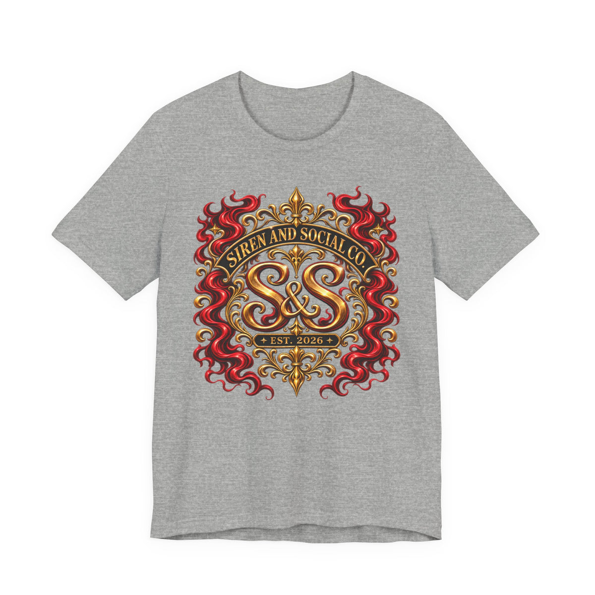 Siren & Social Co. Logo Crest T-Shirt