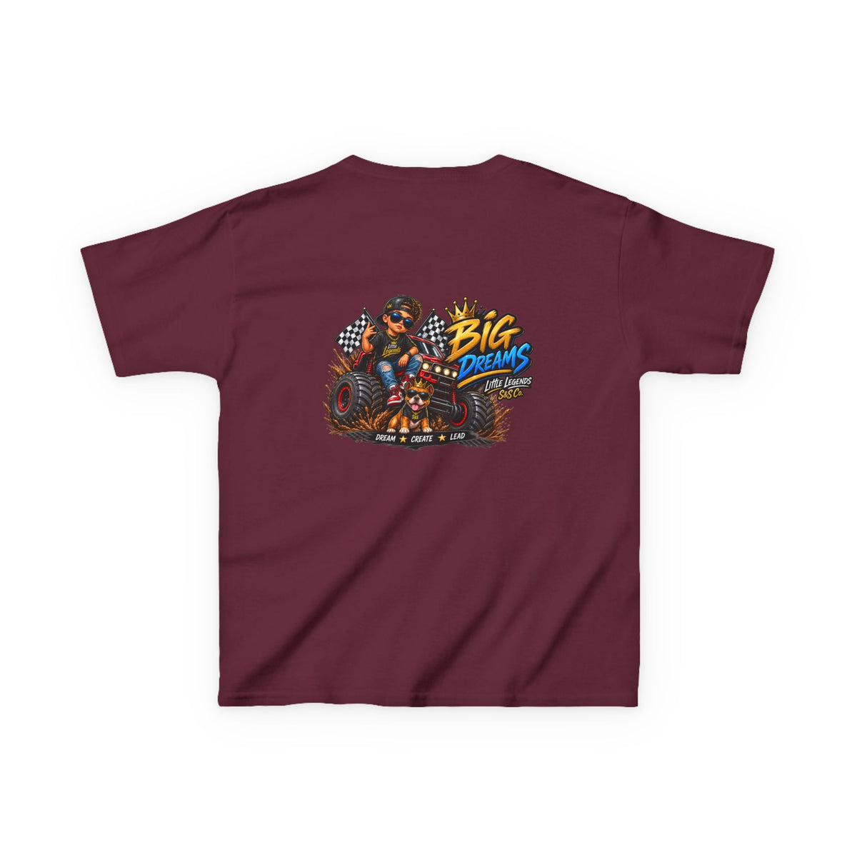 'Big Dreams' Racecar Rider Graphic Shirt