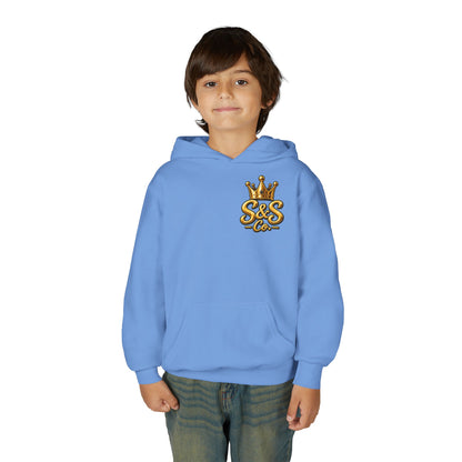 'Make Waves' Shark Surf Graphic with Crown & S&S Co Logo