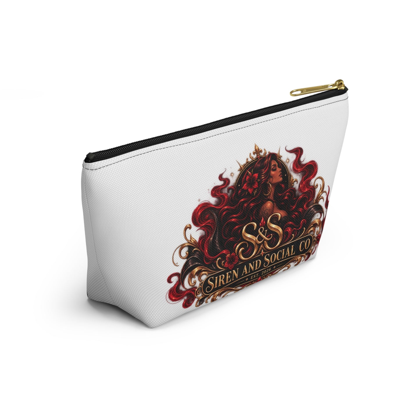 Siren & Social Co. Red-Haired Siren Accessory Pouch