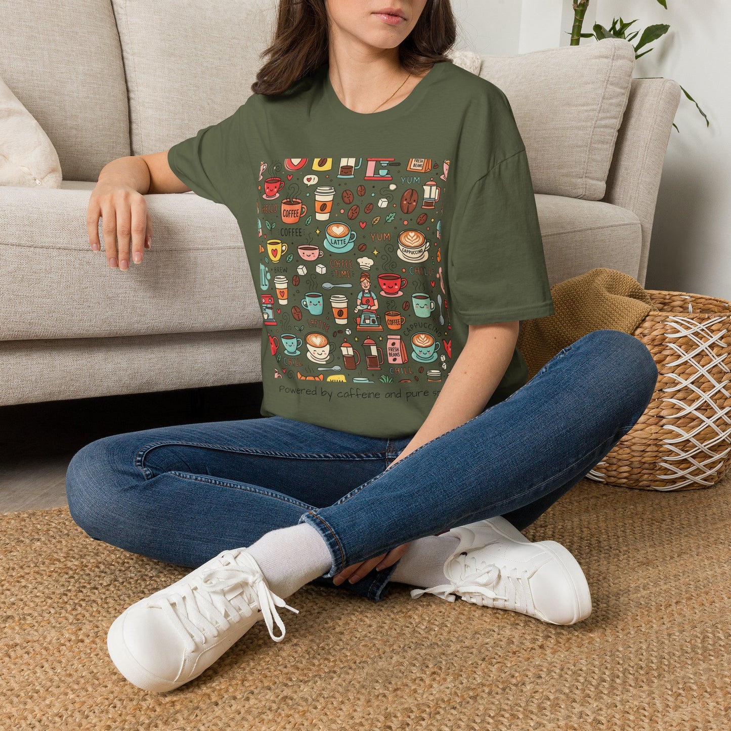 Coffee Time Graphic T-Shirt