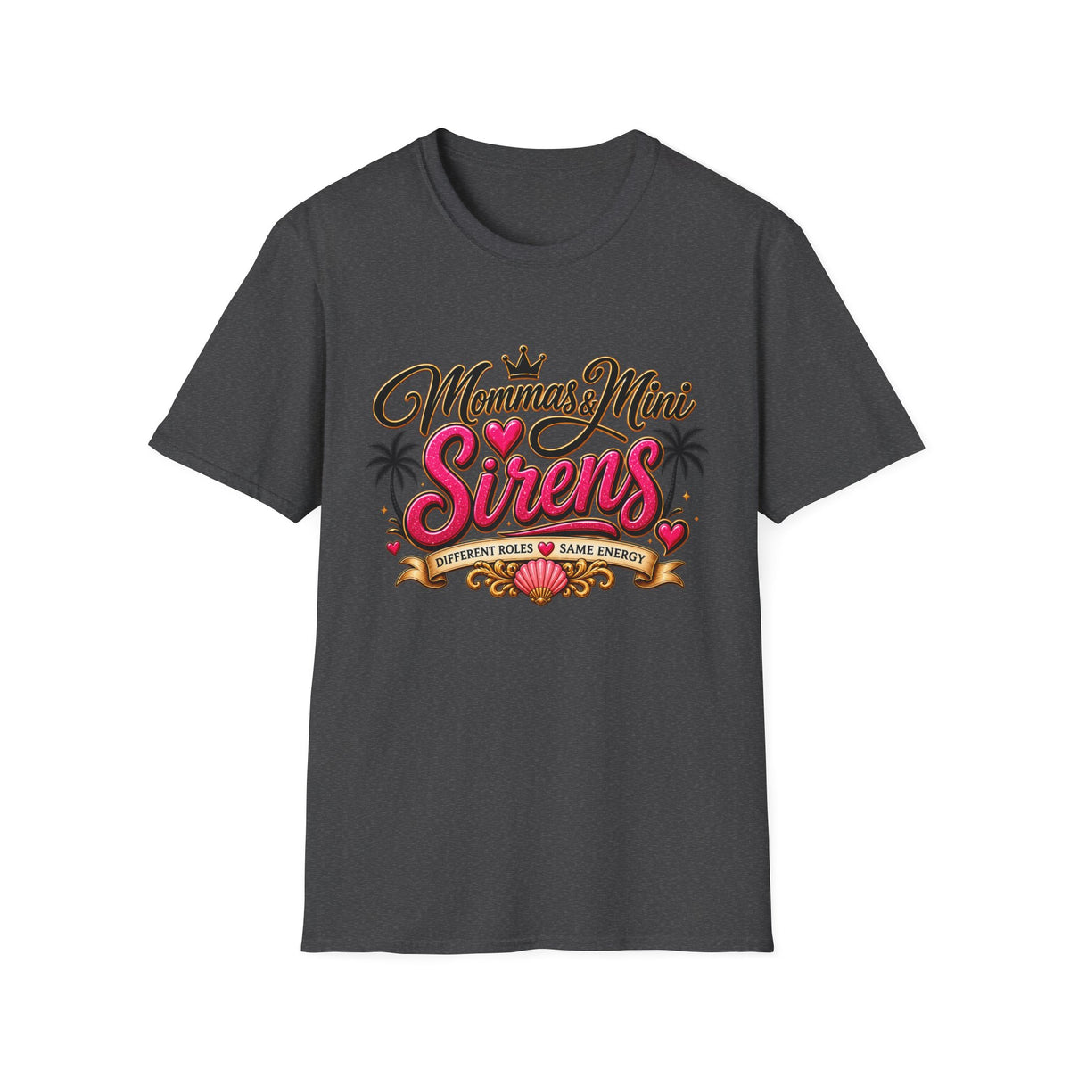 Mommas & Mini Sirens T-Shirt — Matching Mommy Daughter Beach Tee