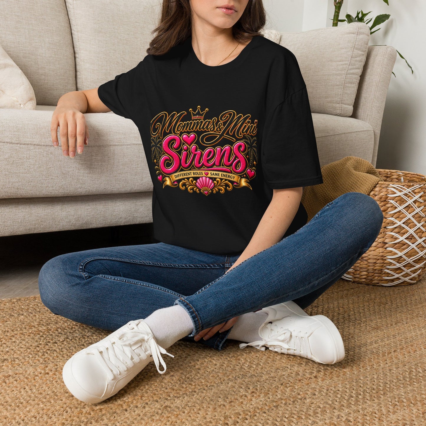 Momma & Mini sirens Tee