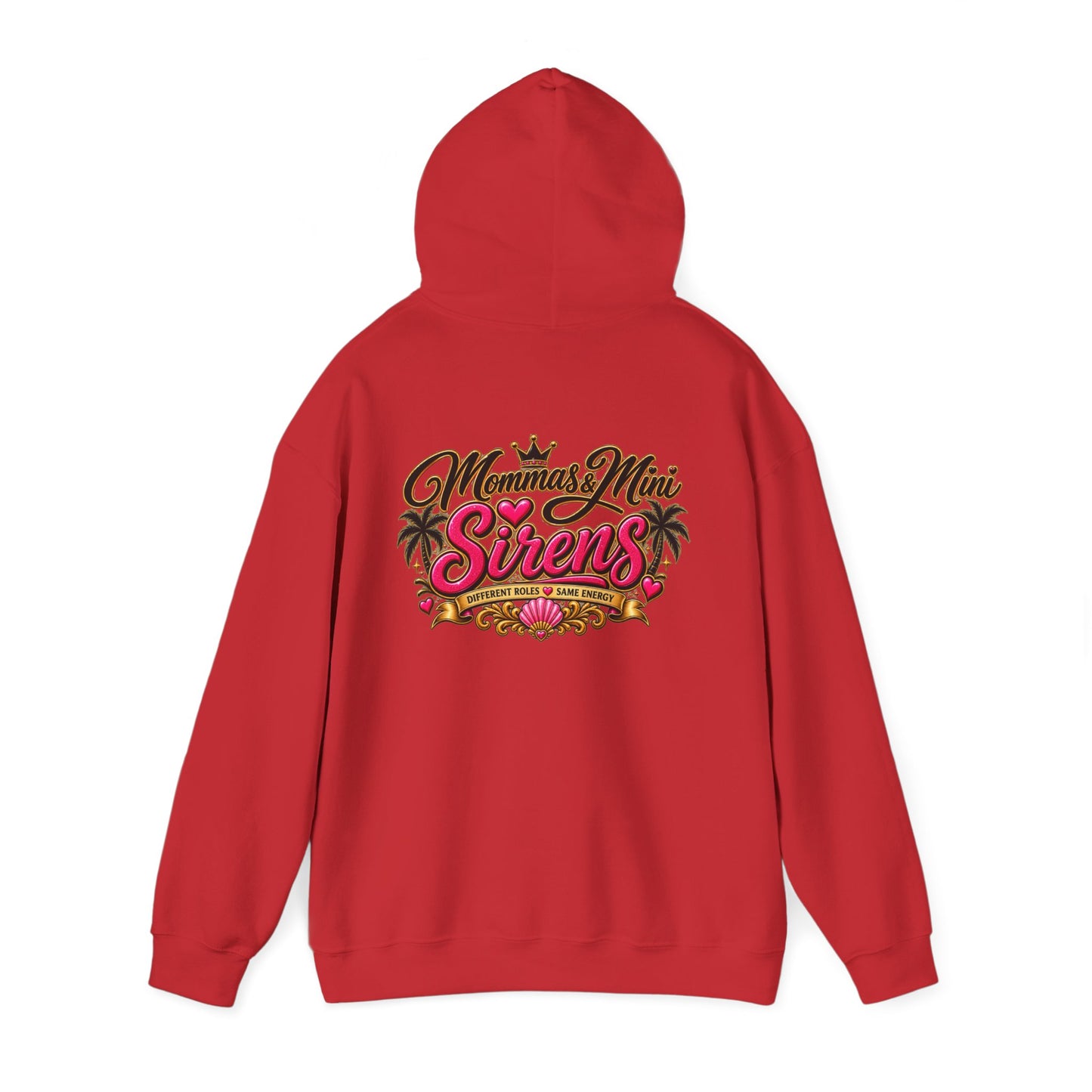 Siren Energy Hoodie — “Mamas & Mini Sirens” Tropical Matching Hoodie