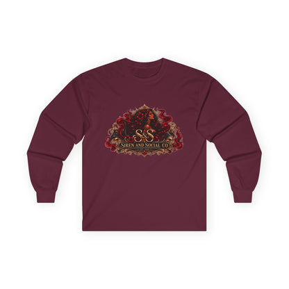 Long Sleeve Tee — 'She Is Not Silent' Afro Hair Graphic