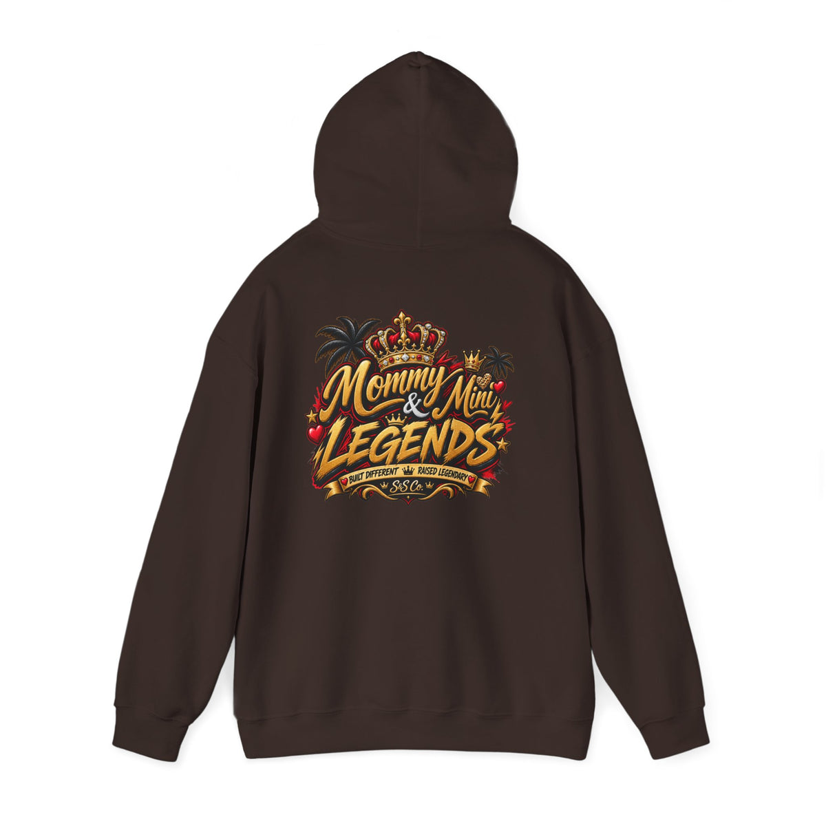 Mommy & Mini Legends Hoodie — Matching Mother-Son Graphic Sweatshirt