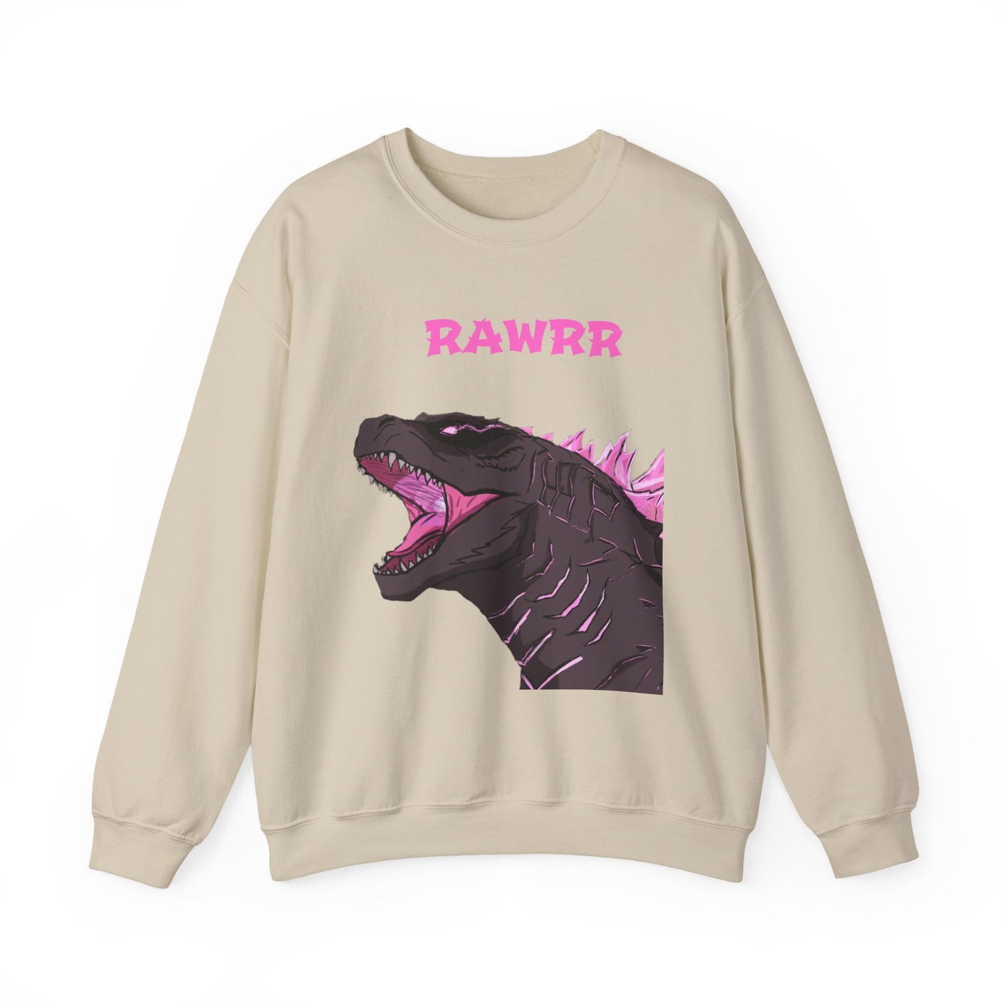 Dinosaur "RAWRR" Crewneck Sweatshirt
