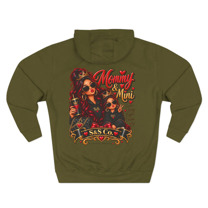 Mom and Mini Sirens Hoodie — Matching Mother-Daughter Graphic Pullover