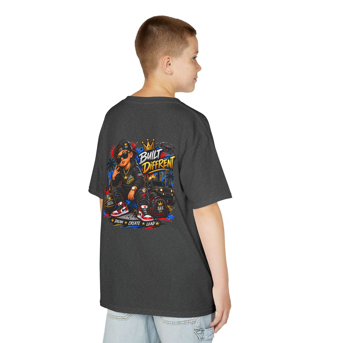 Little Legends 'Built Different' Graphic Tee