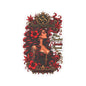 Vintage Red Rose Femme Vinyl Sticker — Kiss-Cut Decal