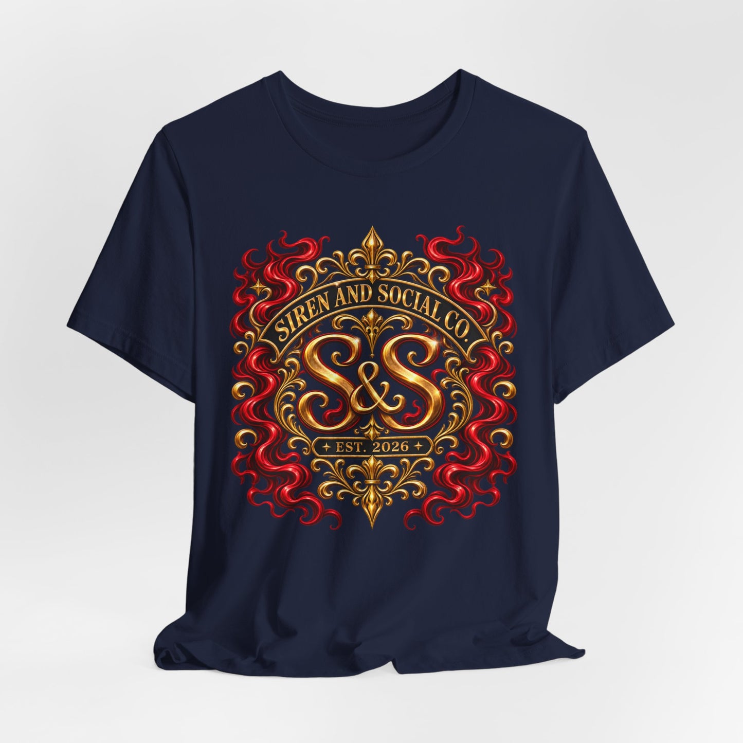 Graphic Tee — “Siren and Social Co.” Shirt