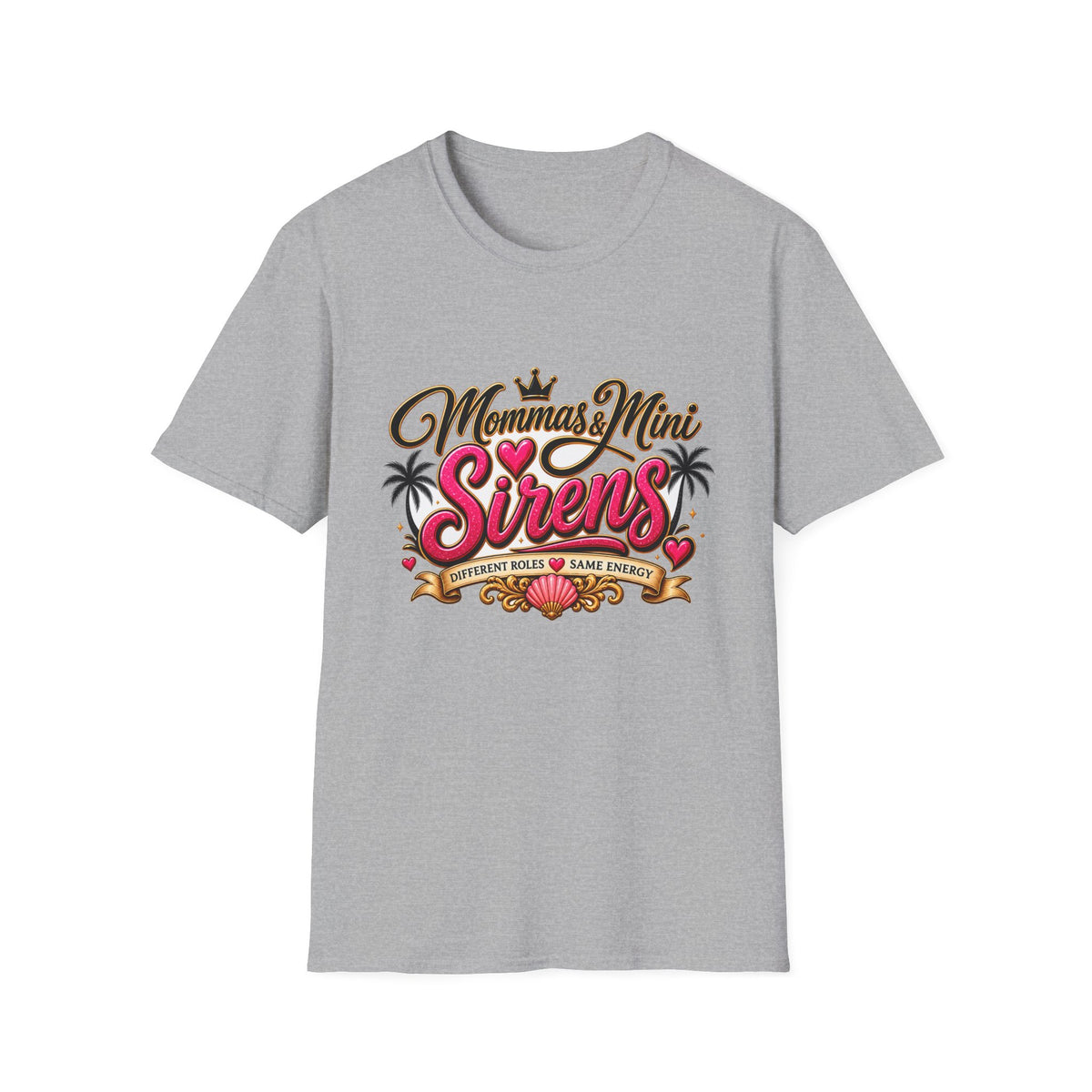 Mommas & Mini Sirens T-Shirt — Matching Mommy Daughter Beach Tee