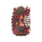 Vintage Red Rose Femme Vinyl Sticker — Kiss-Cut Decal