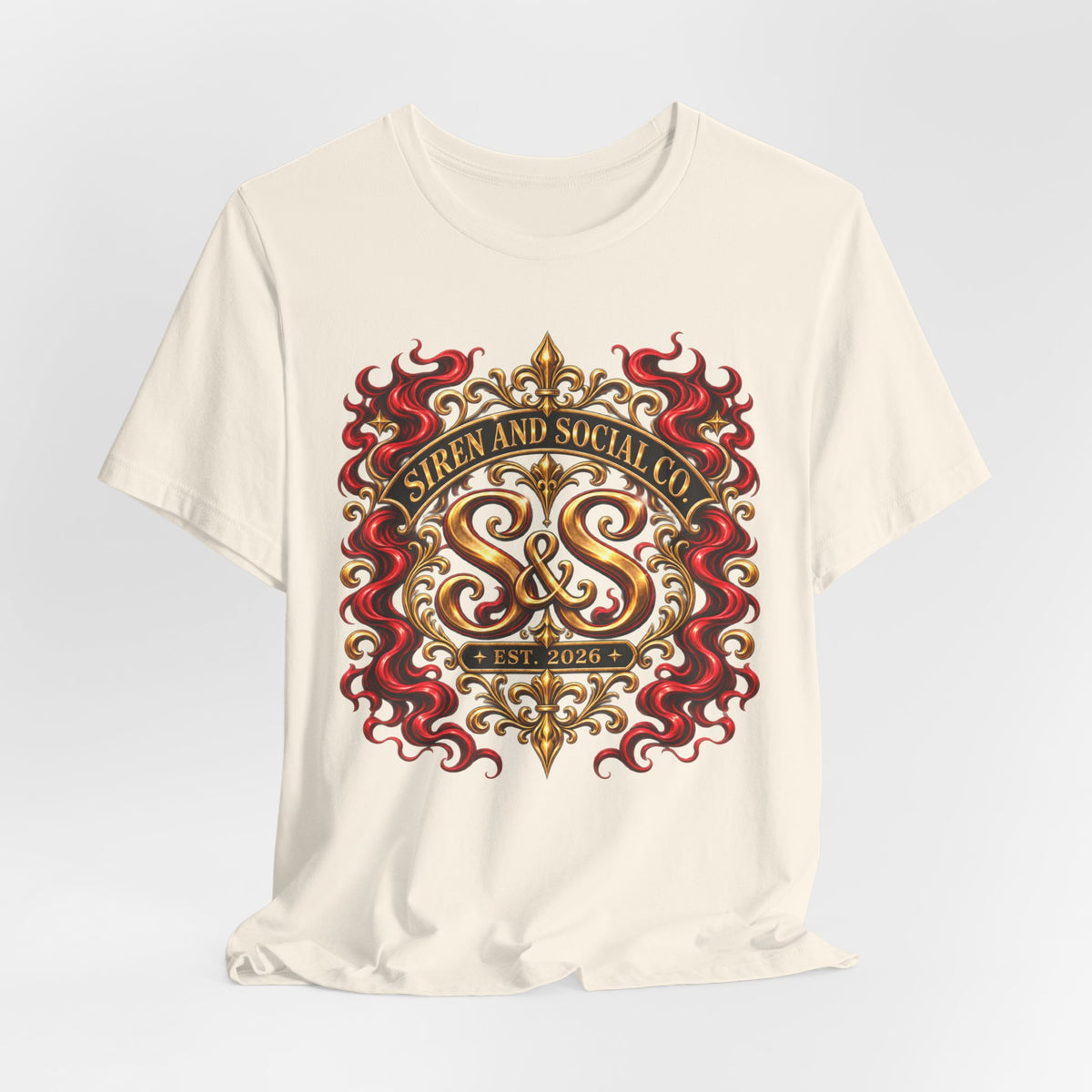 Siren & Social Co. Logo Crest T-Shirt