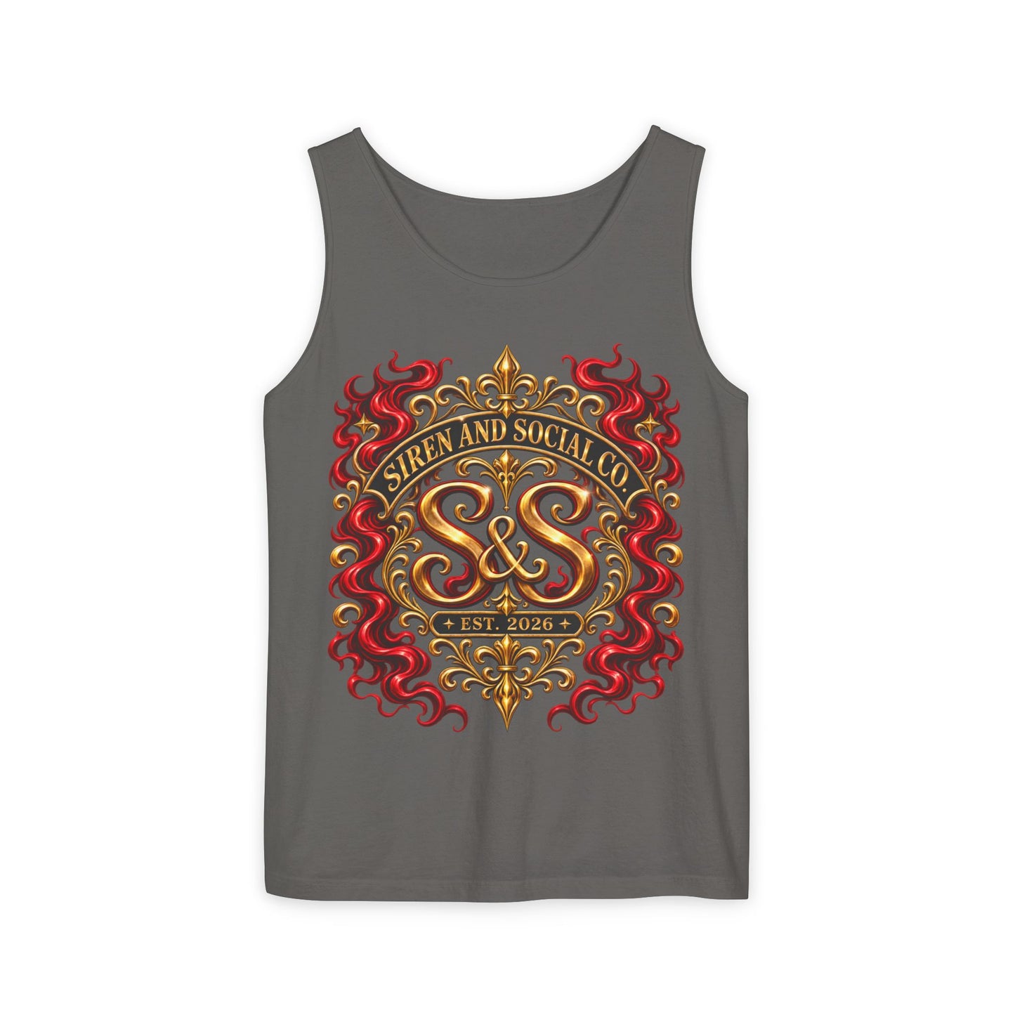 SirenandSocialCo Logo Tank
