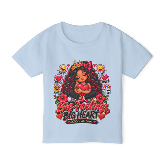 Big feelings Big Heart Toddler T-shirt