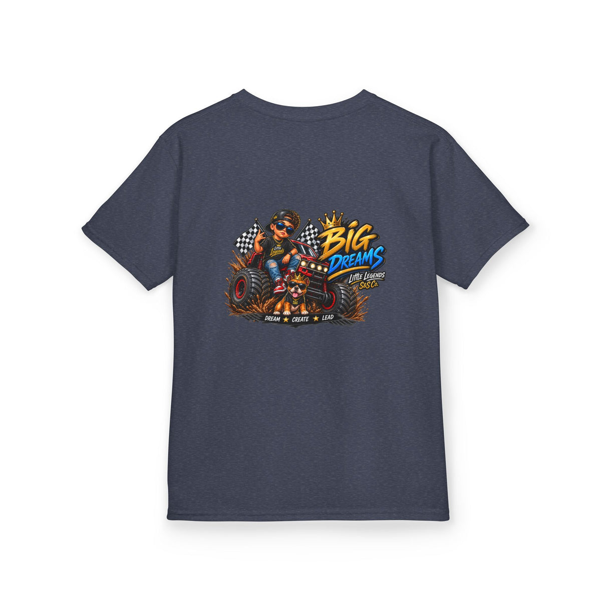 'Big Dreams' Racecar Rider Graphic Shirt