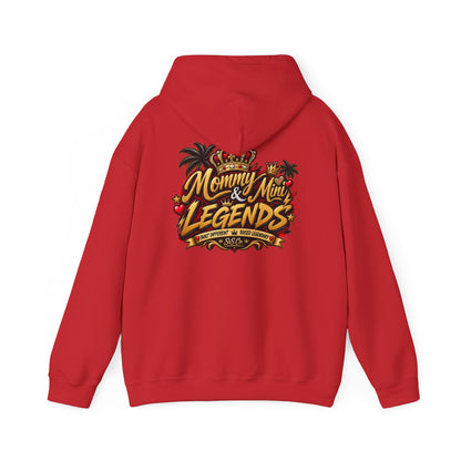 Mommy & Mini Legends Hoodie — Matching Mother-Son Graphic Sweatshirt