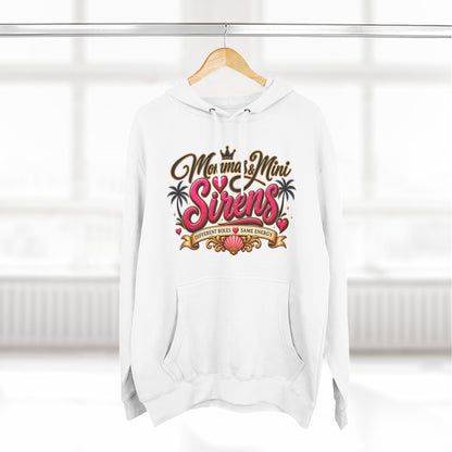 Mom and Mini Sirens Hoodie — Matching Mother-Daughter Graphic Pullover
