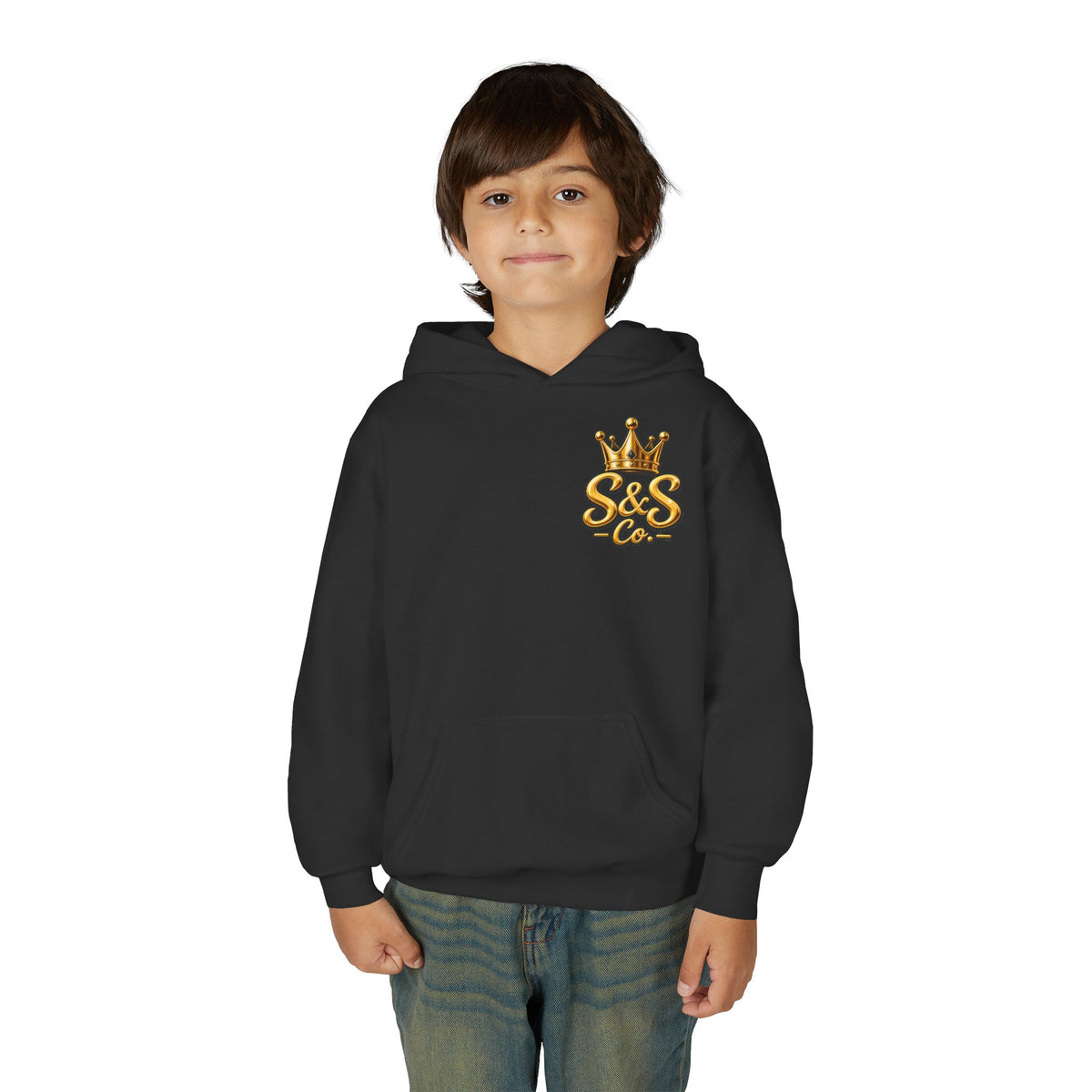'Shoot for the Stars' Little Legends Graphic Hooded Sweatshirt