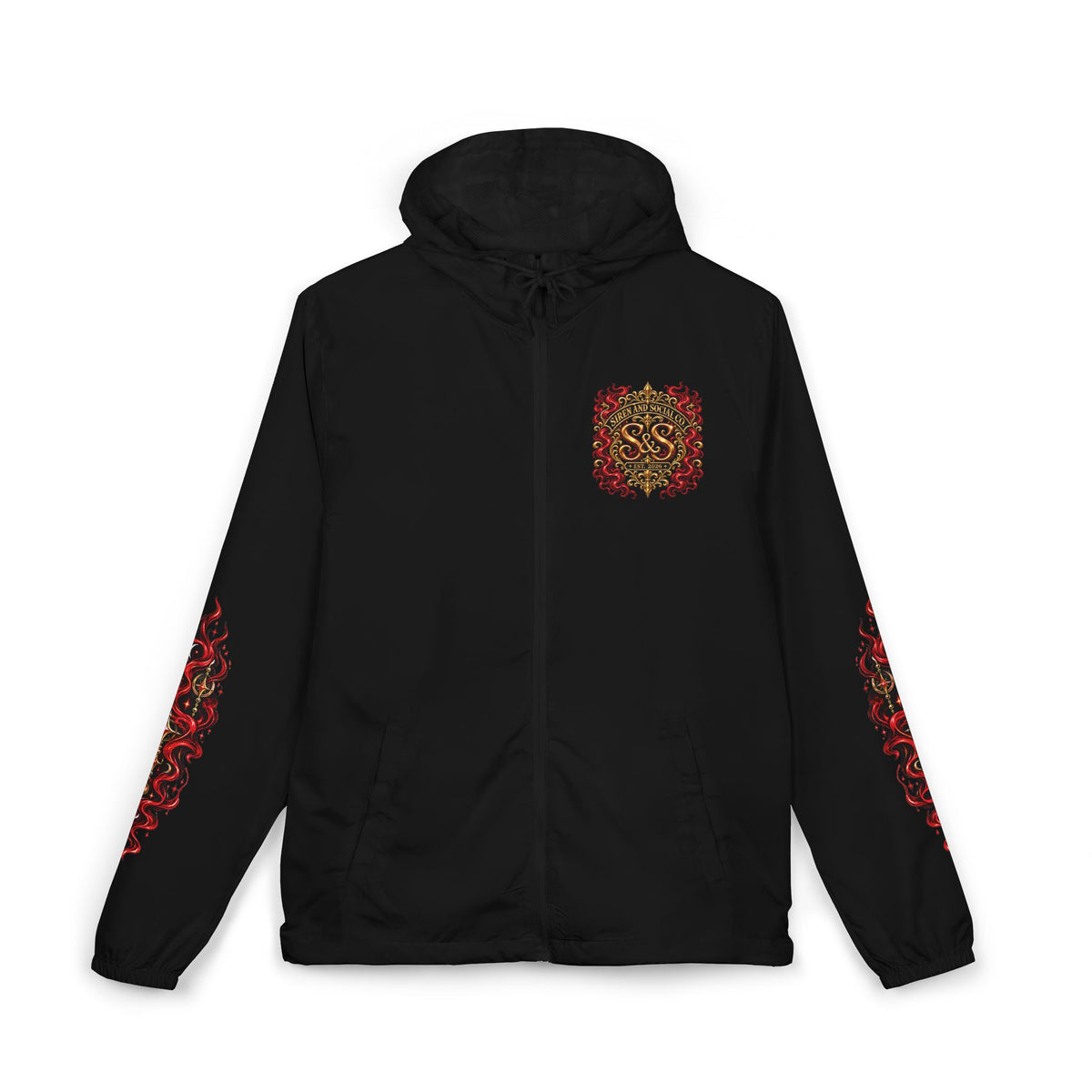 S&SCo Brand Windbreaker Jacket