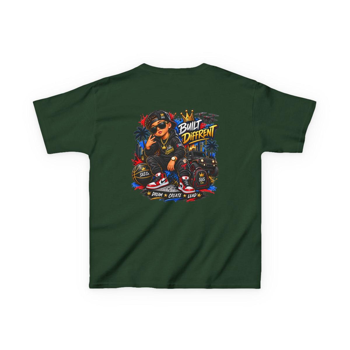 Little Legends 'Built Different' Graphic Tee