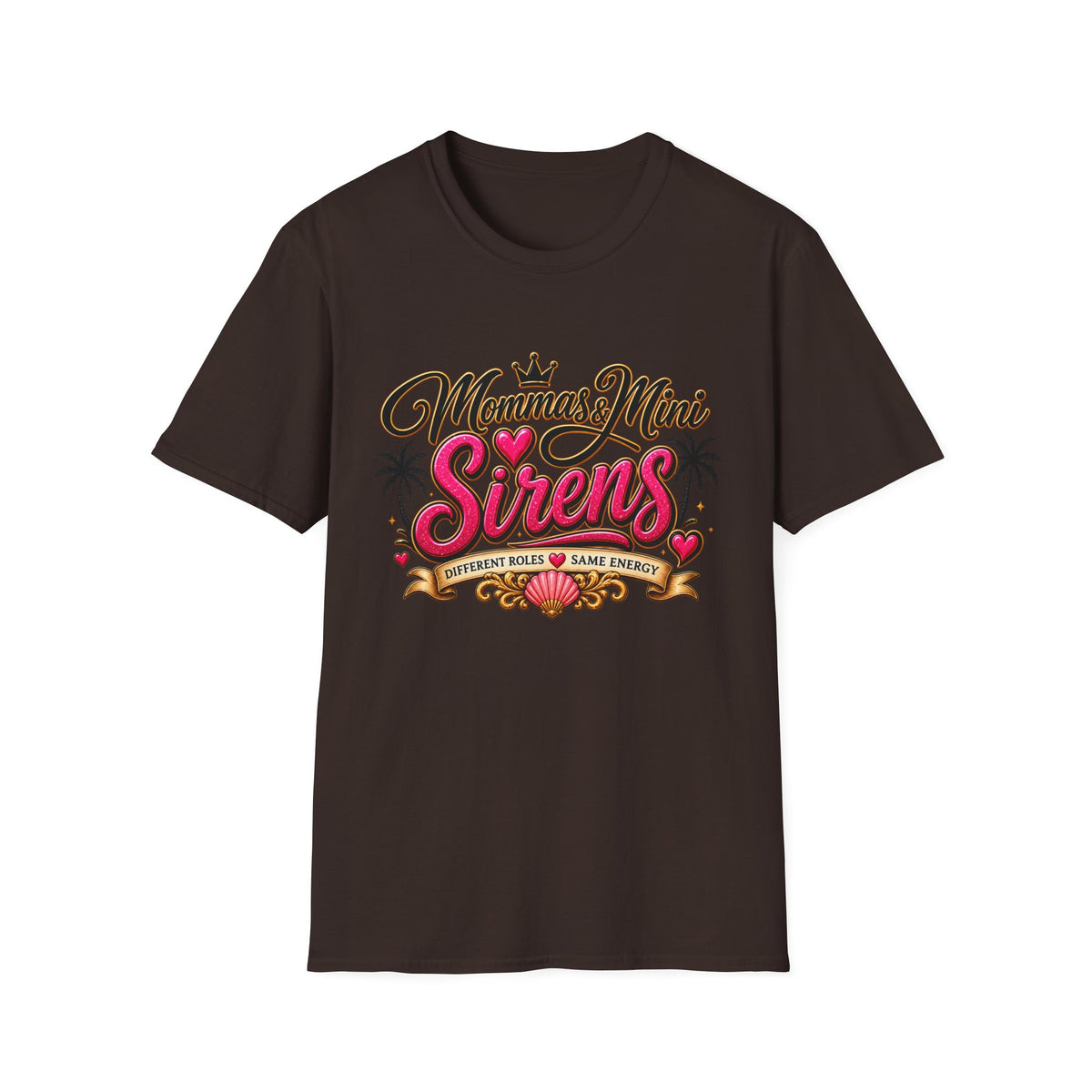 Mommas & Mini Sirens T-Shirt — Matching Mommy Daughter Beach Tee