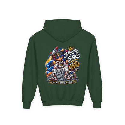 'Shoot for the Stars' Little Legends Graphic Hooded Sweatshirt