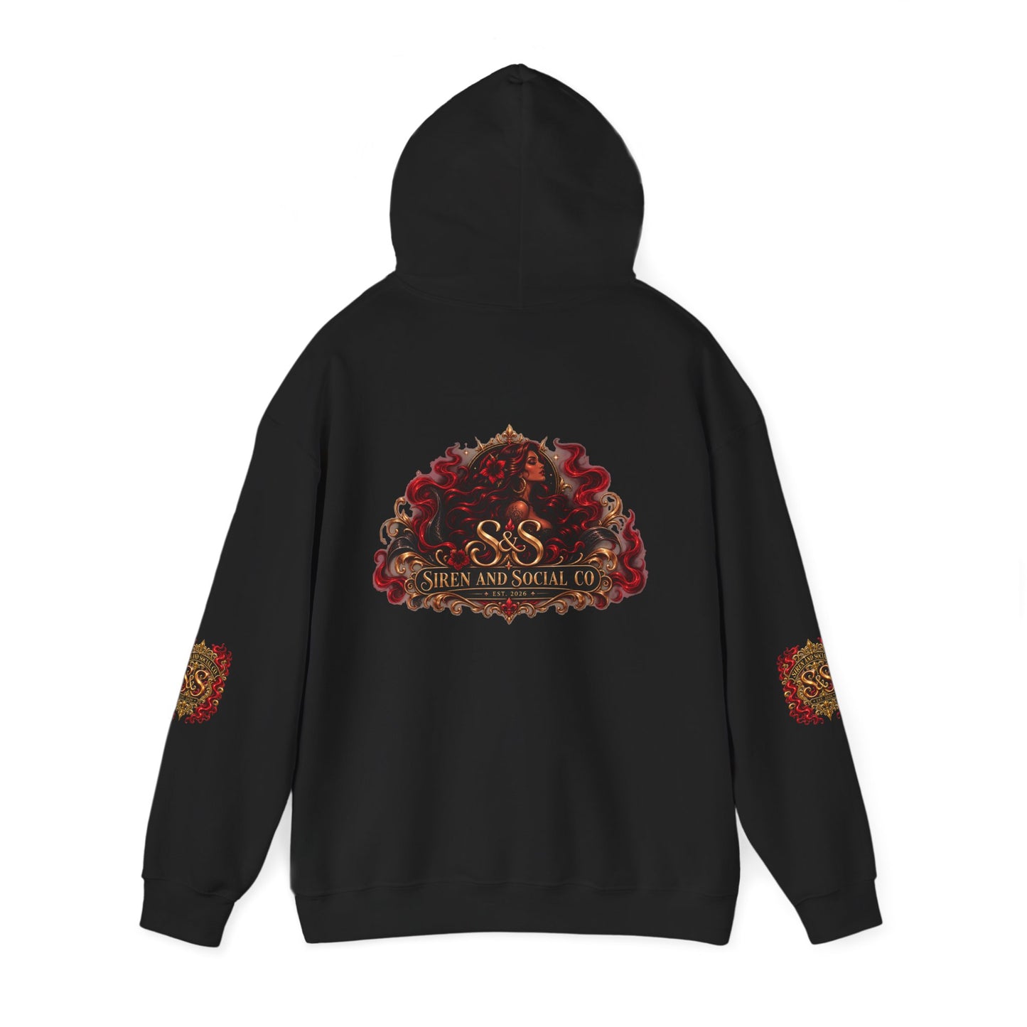 Logo + Siren  Hoodie