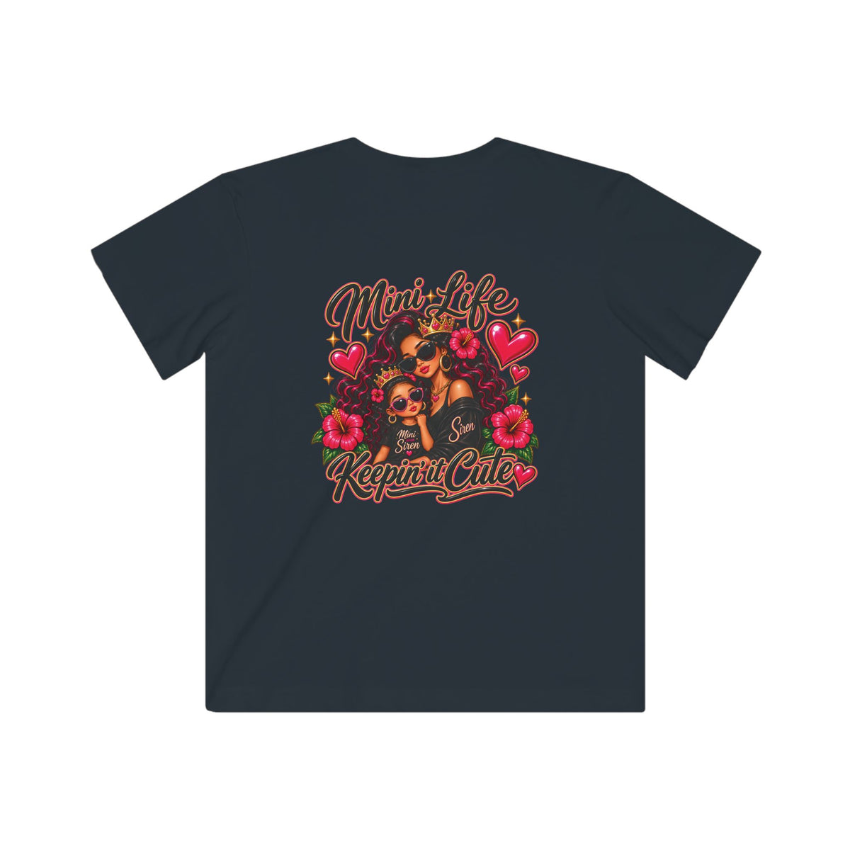 Kids Tee — "Mini Life, Keepin' Cute" Graphic Shirt
