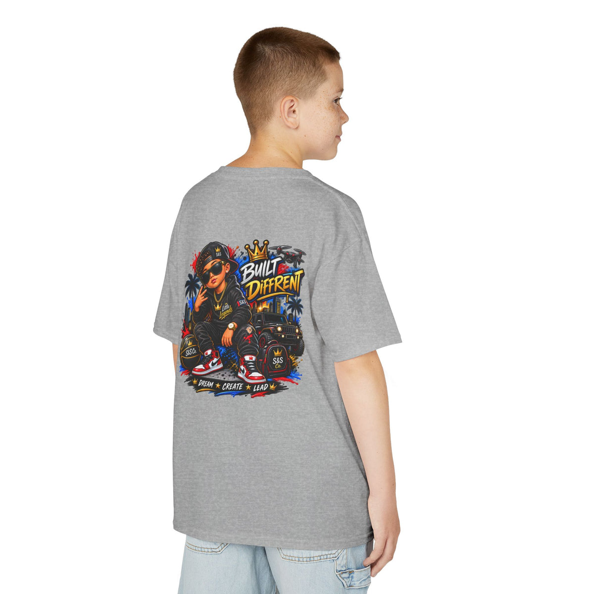 Little Legends 'Built Different' Graphic Tee