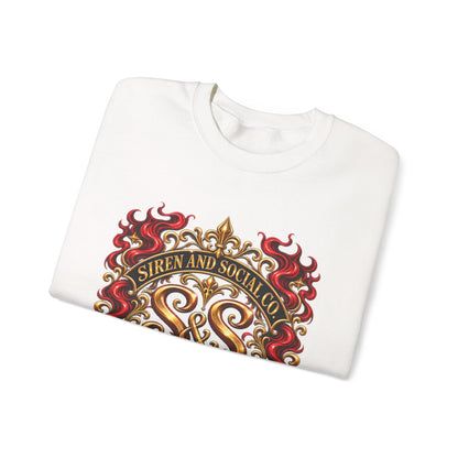 Crewneck Sweatshirt — Siren and Social Co Crest