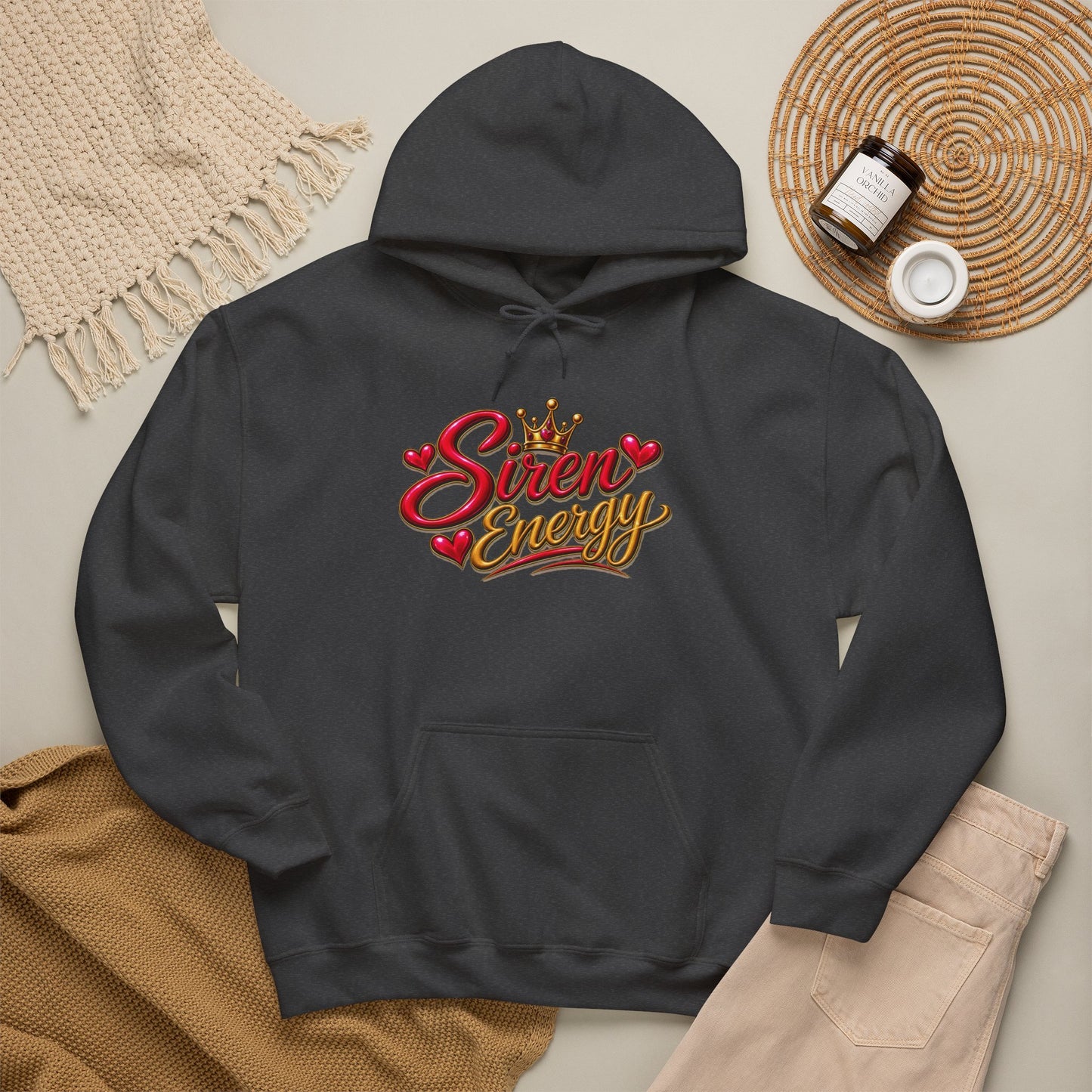 Siren Energy Hoodie — “Mamas & Mini Sirens” Tropical Matching Hoodie