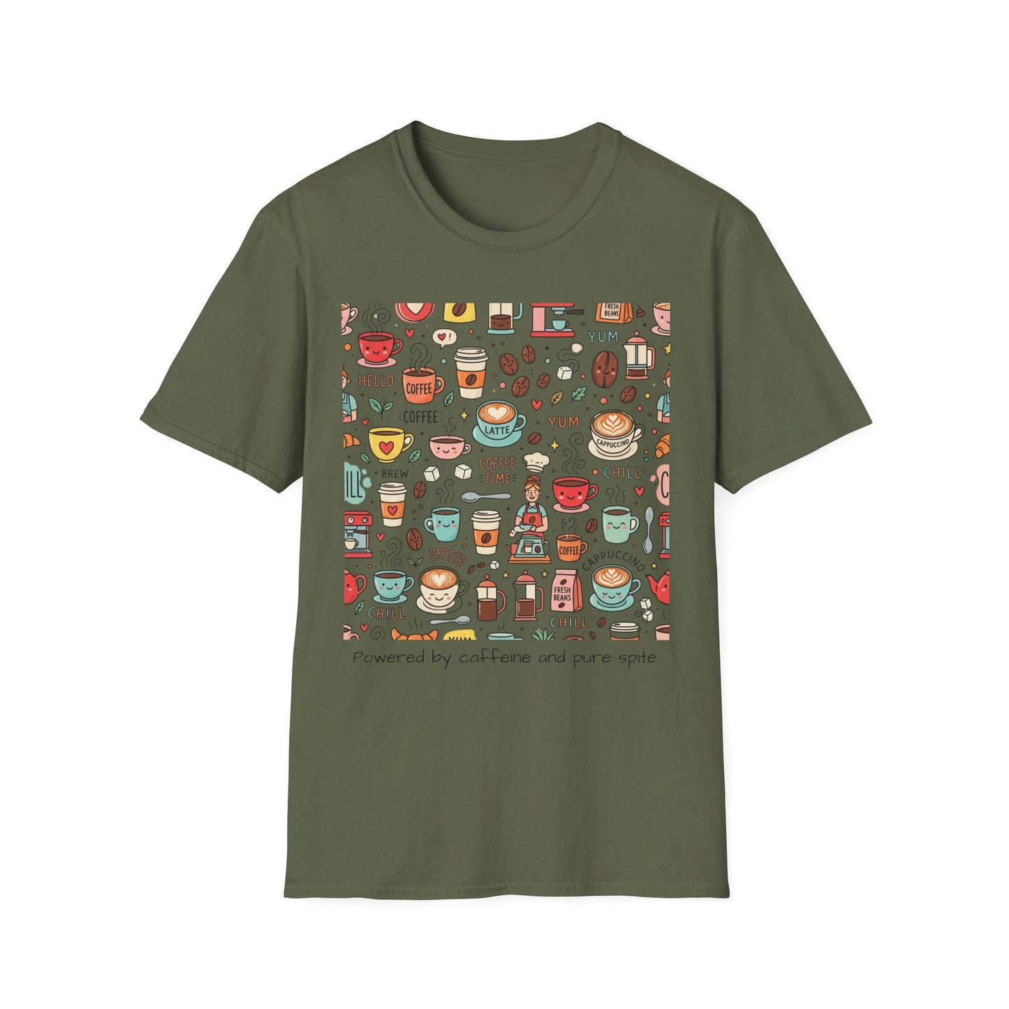 Coffee Time Graphic T-Shirt