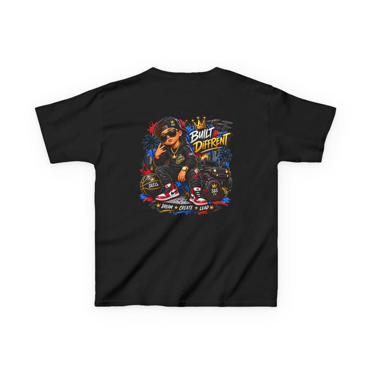 Little Legends 'Built Different' Graphic Tee