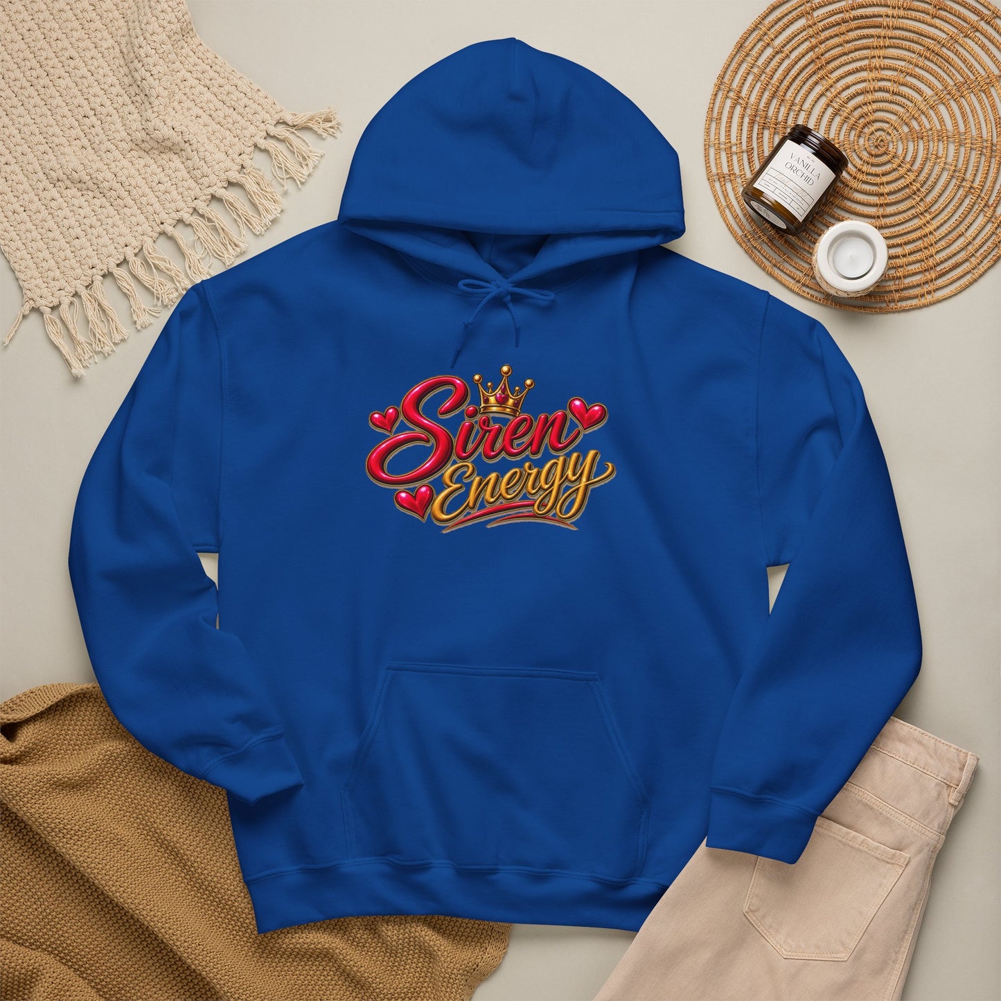Siren Energy Hoodie — “Mamas & Mini Sirens” Tropical Matching Hoodie