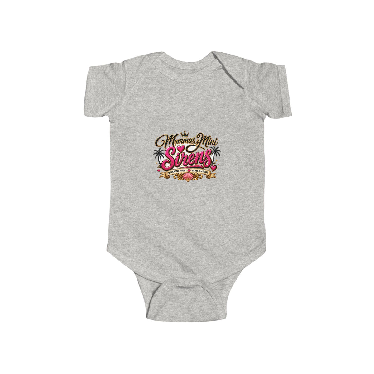 Mama & Mini Matching Baby Bodysuit — Mommy and Mini Sisters Graphic Onesie