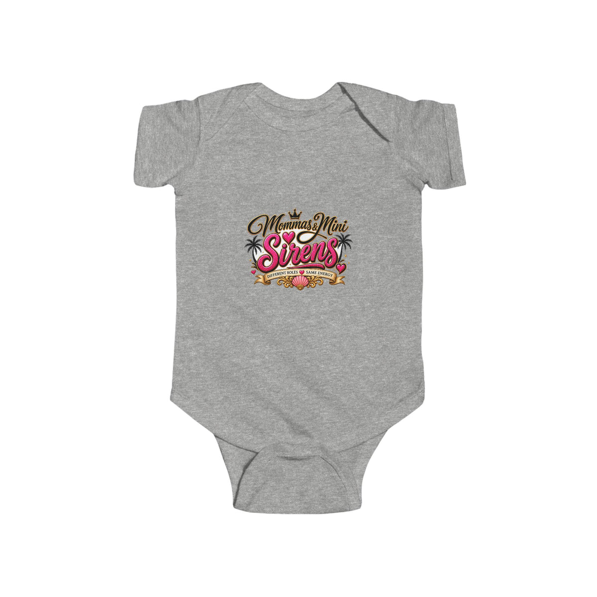 Mama & Mini Matching Baby Bodysuit — Mommy and Mini Sisters Graphic Onesie