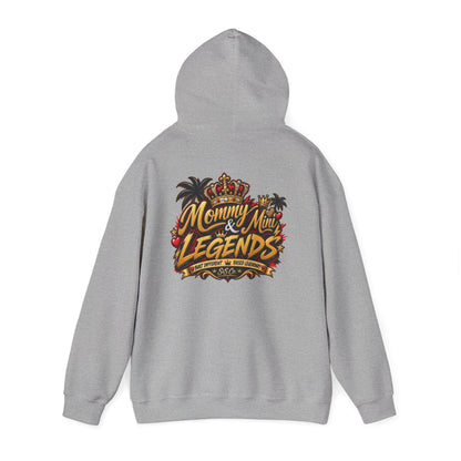 Mommy & Mini Legends Hoodie — Matching Mother-Son Graphic Sweatshirt